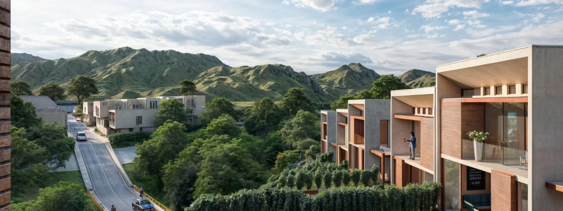 Render de proyecto de vivienda INGNOVARQ